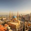 När kan man bada i Beirut: havstemperatur månad efter månad