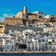 Sjö- och strandväder på Ibiza