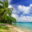 Sjö- och strandväder i Kiribati