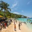 Sjö- och strandväder på Jamaica