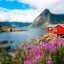 Sjö- och strandväder i Norge