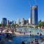 Sjö- och strandväder i Brisbane (Queensland) kommande sju dagar
