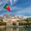 Havstemperaturen i Portugal stad för stad