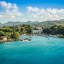 Sjö- och strandväder i Saint Lucia