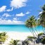 Havstemperaturen på Barbados stad för stad