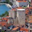 Sjö- och strandväder i Split kommande sju dagar