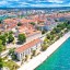 När kan man bada i Zadar: havstemperatur månad efter månad