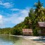 Havstemperaturen på Papua Nya Guinea stad för stad
