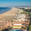 Sjö- och strandväder i Rimini kommande sju dagar