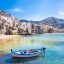 Sjö- och strandväder i Sicilien kommande sju dagar